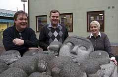 Bertil Johansson och Jeanette Wurms. Foto J&ouml;rgen Sundin T&Aring;.