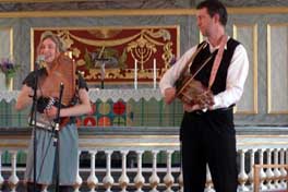 Ulrika Bod&eacute;n p&aring; Junsele Hembygdsf&ouml;renings jubileum